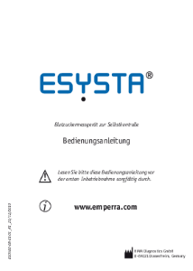PDF: Bedienungsanleitung ESYSTA Labs