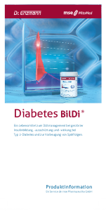 PDF: Diabetes Bildi Produktflyer