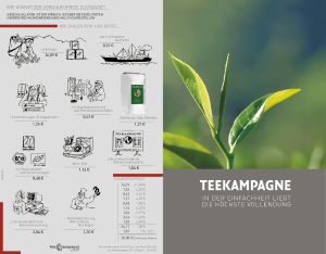 PDF: Teekampagne Faltblatt zur Preiskalkulation