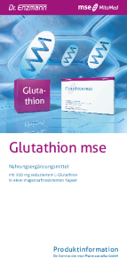 PDF: Gluthation MSE Produktinformation