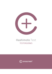 PDF: Musterergebnisbericht Hashimoto Test