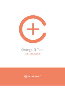 PDF: Musterergebnisbericht Omega-3 Test