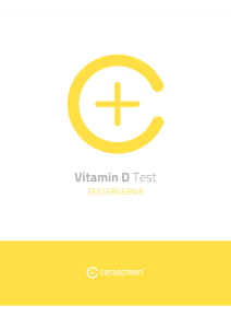 PDF: Musterergebnisbericht Vitamin D Test