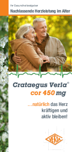 PDF: Crataegus Verla cor 450 mg